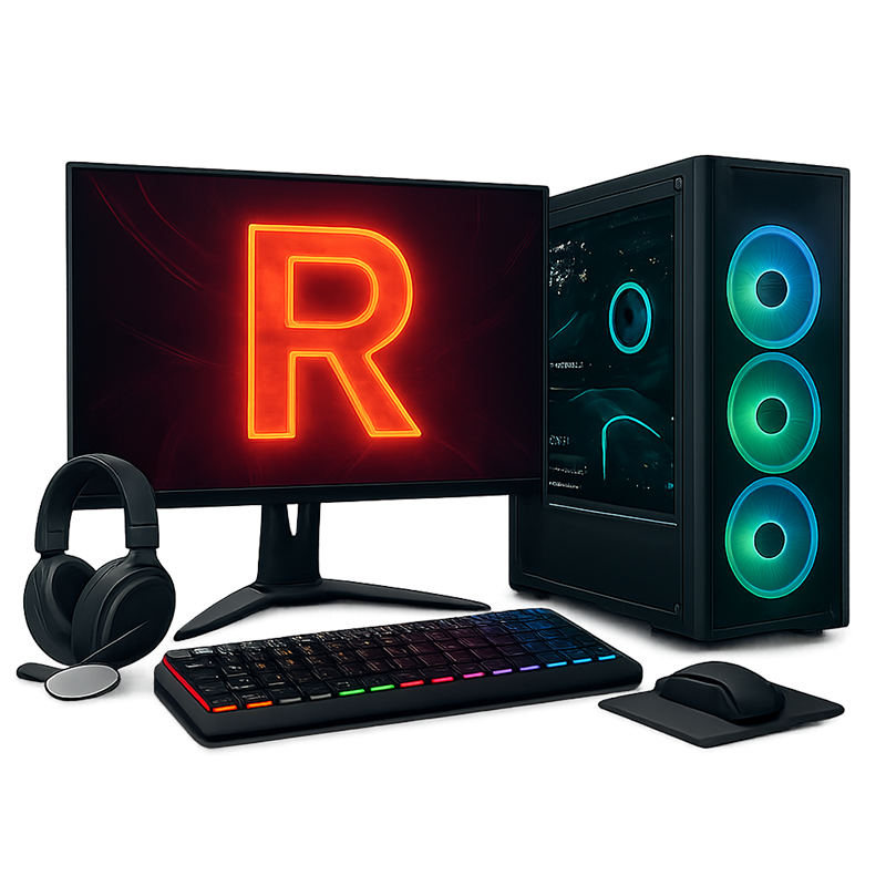 Complete Gaming Station (PC + Monitor) | Gain: 5,000$